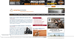 Desktop Screenshot of canariasenmoto.com